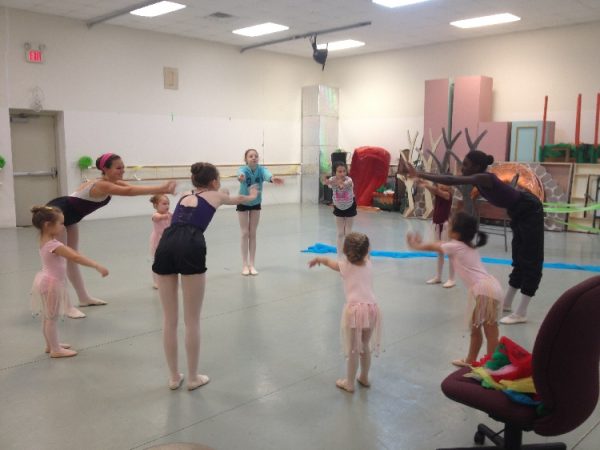 Infinity Ballet Summer Camp Instruction Group 2
